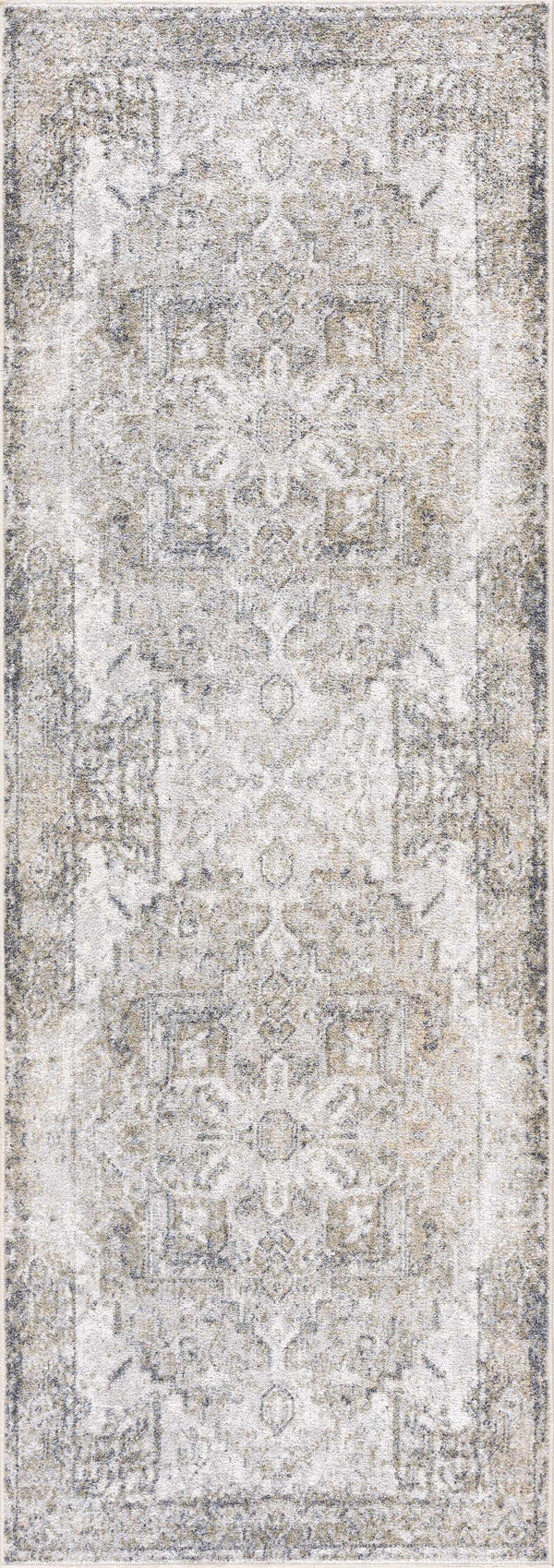 Hauteloom Hera SLLIHERAA43 Ivory Machine Made Polyester Rug