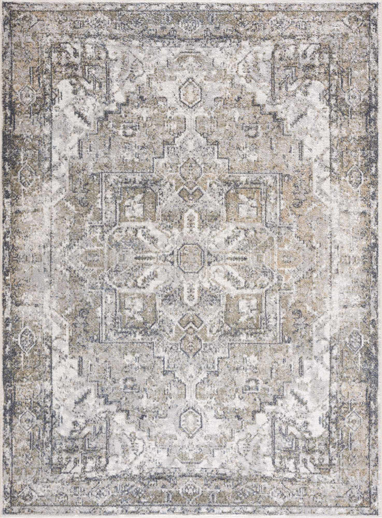 Hauteloom Hera SLLIHERAA43 Ivory Machine Made Polyester Rug