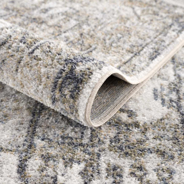 Hauteloom Hera SLLIHERAA43 Ivory Machine Made Polyester Rug