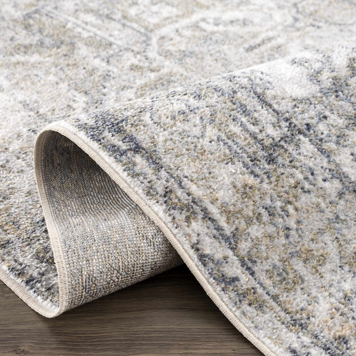 Hauteloom Hera SLLIHERAA43 Ivory Machine Made Polyester Rug