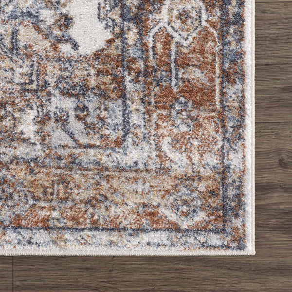 Hauteloom Hera SLLIHERAA26 Navy Machine Made Polyester Rug
