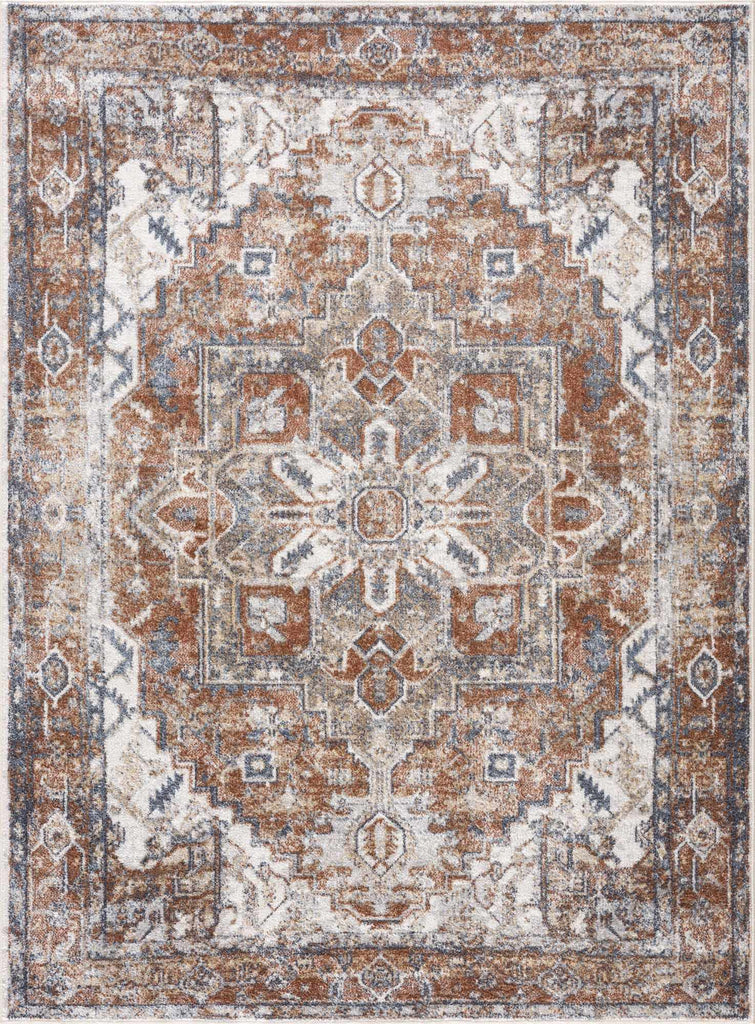 Hauteloom Hera SLLIHERAA26 Navy Machine Made Polyester Rug