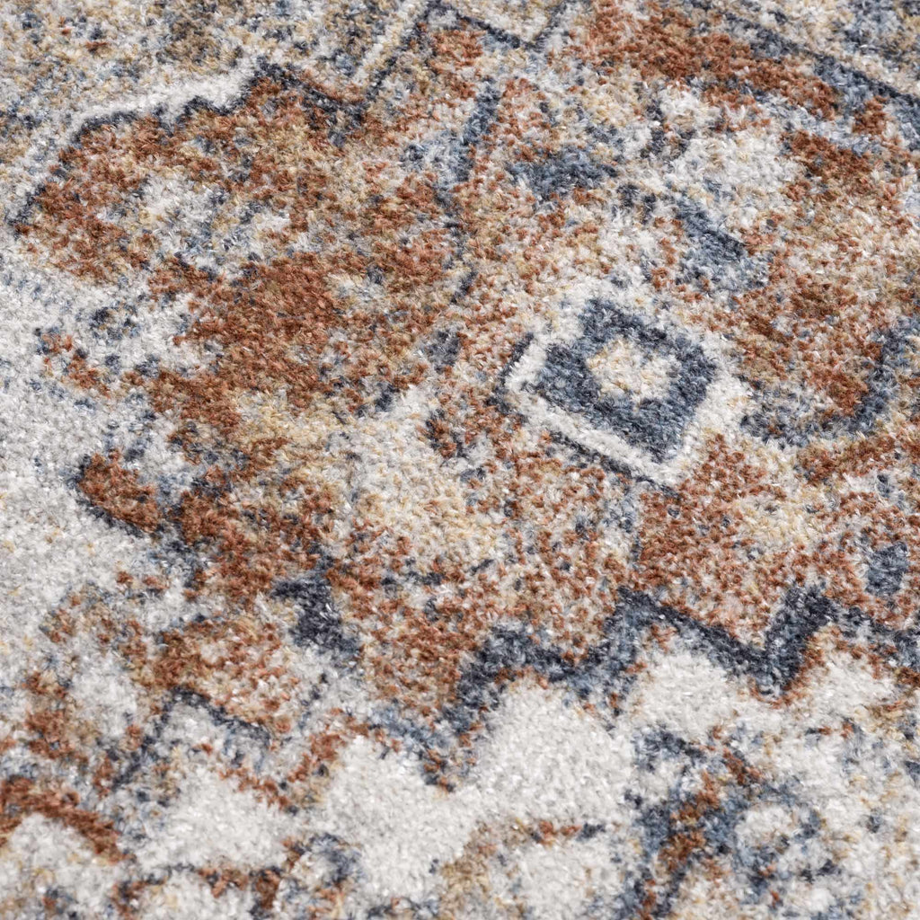 Hauteloom Hera SLLIHERAA26 Navy Machine Made Polyester Rug