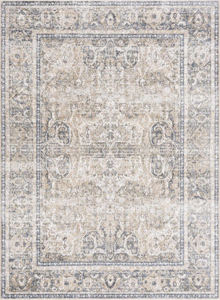Hauteloom Arias SLLIARIASA1 Beige Machine Made Polyester Rug