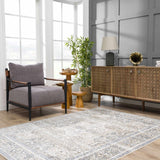 Hauteloom Arias SLLIARIASA1 Beige Machine Made Polyester Rug