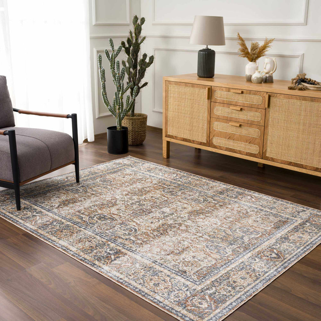 Hauteloom Arias SLLIARIASA2 Beige Machine Made Polyester Rug