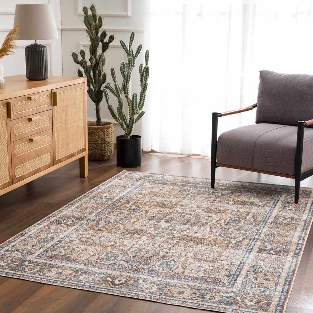 Hauteloom Arias SLLIARIASA2 Beige Machine Made Polyester Rug