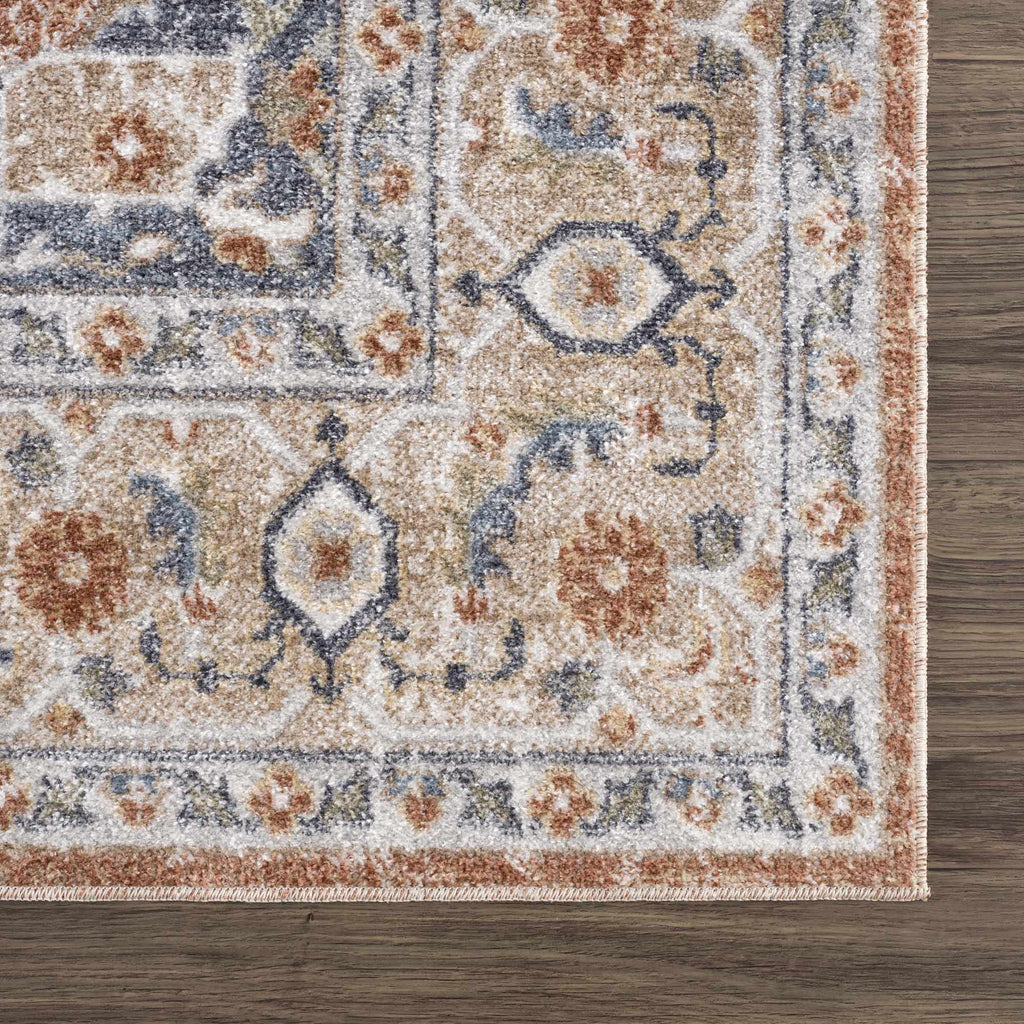 Hauteloom Gael SLLIGAEL890 Dark Orange Machine Made Polyester Rug