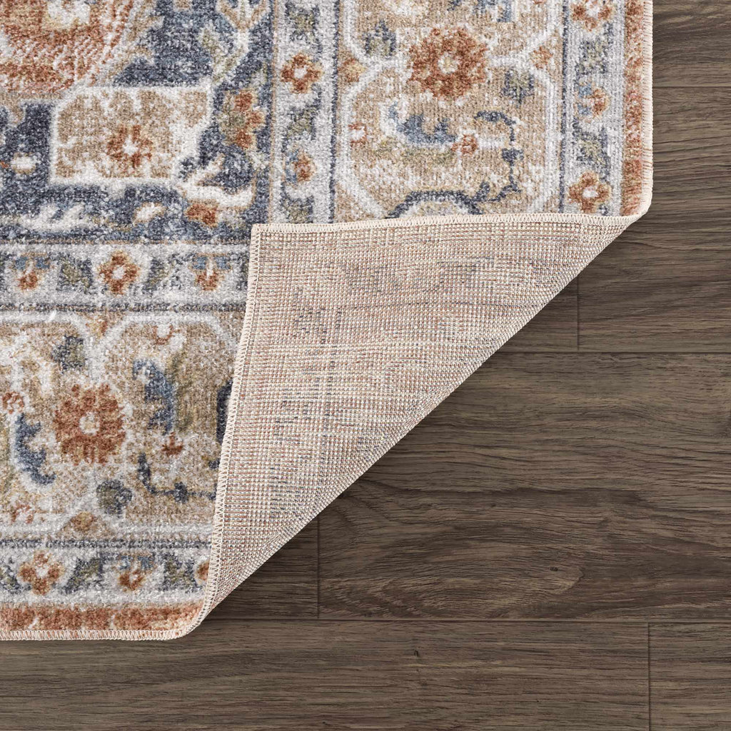 Hauteloom Gael SLLIGAEL890 Dark Orange Machine Made Polyester Rug