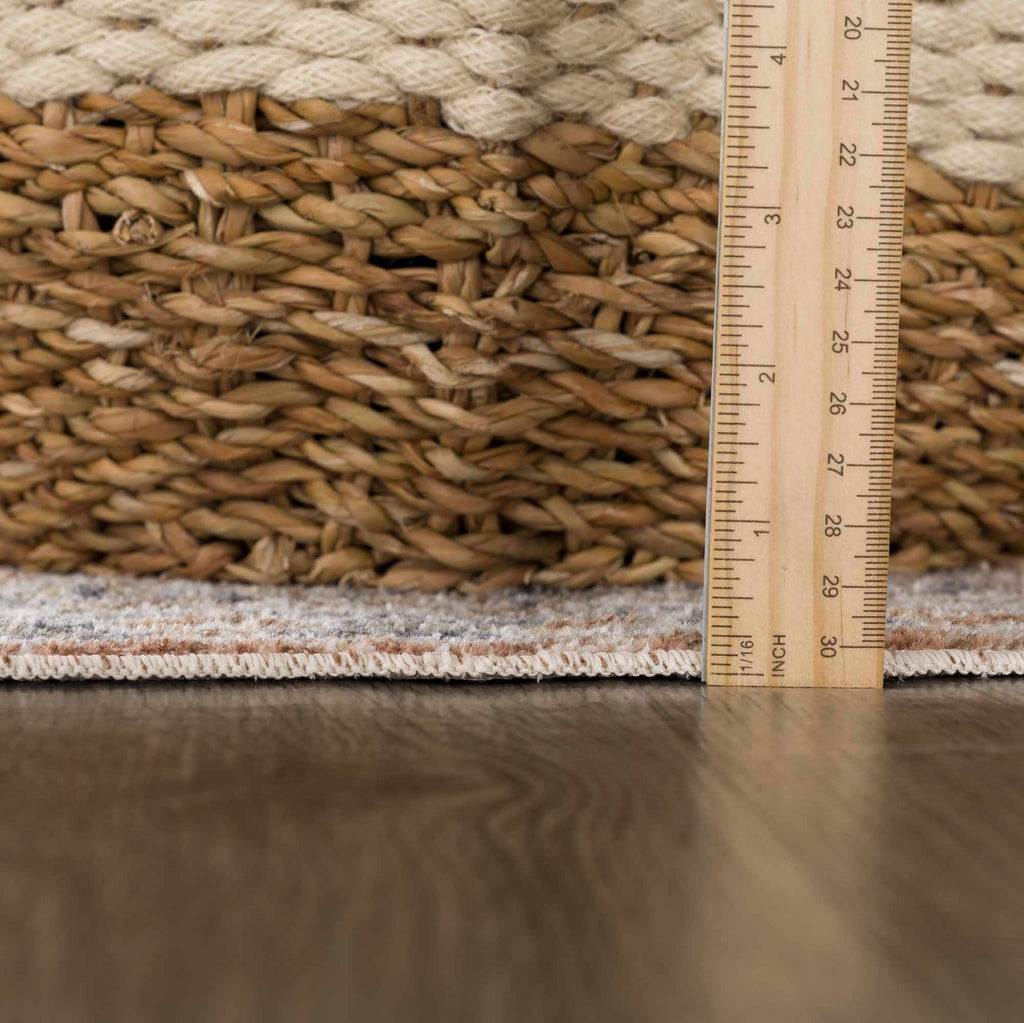 Hauteloom Gael SLLIGAEL890 Dark Orange Machine Made Polyester Rug