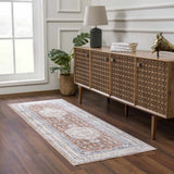 Hauteloom Gael SLLIGAEL890 Dark Orange Machine Made Polyester Rug