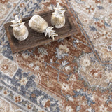 Hauteloom Gael SLLIGAEL890 Dark Orange Machine Made Polyester Rug