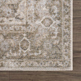 Hauteloom Gael SLLIGAEL823 Olive Machine Made Polyester Rug