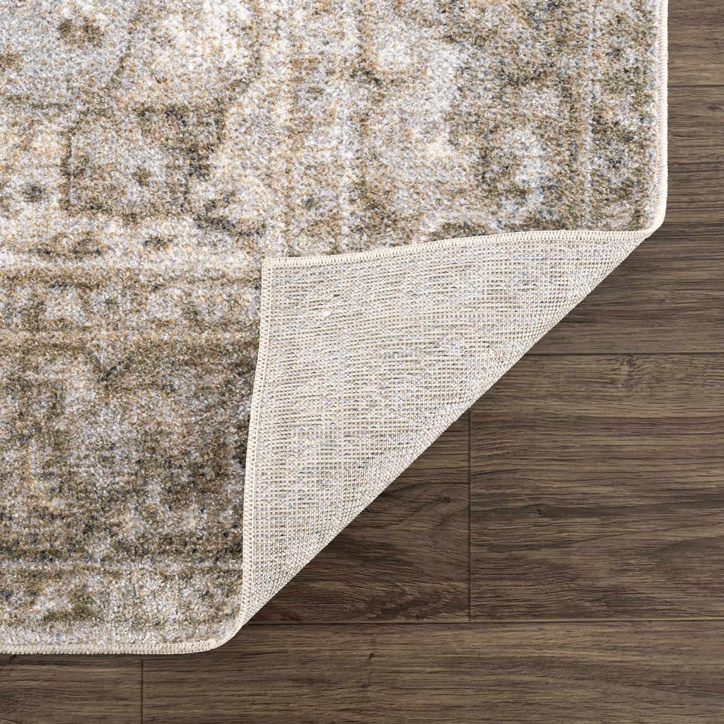 Hauteloom Gael SLLIGAEL823 Olive Machine Made Polyester Rug