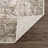 Hauteloom Gael SLLIGAEL823 Olive Machine Made Polyester Rug