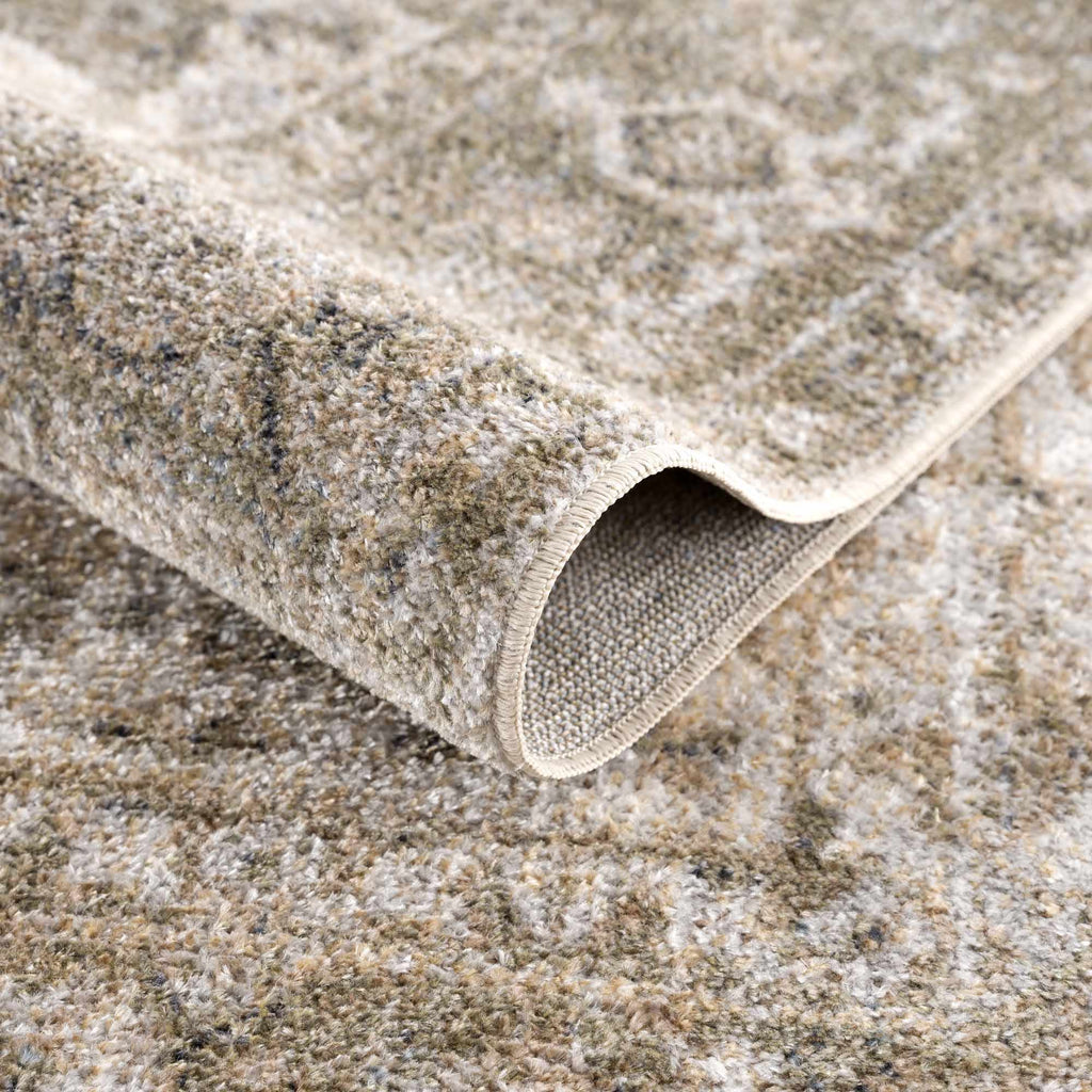 Hauteloom Gael SLLIGAEL823 Olive Machine Made Polyester Rug