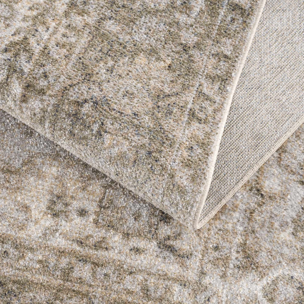 Hauteloom Gael SLLIGAEL823 Olive Machine Made Polyester Rug