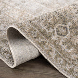 Hauteloom Gael SLLIGAEL823 Olive Machine Made Polyester Rug