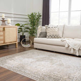 Hauteloom Gael SLLIGAEL823 Olive Machine Made Polyester Rug