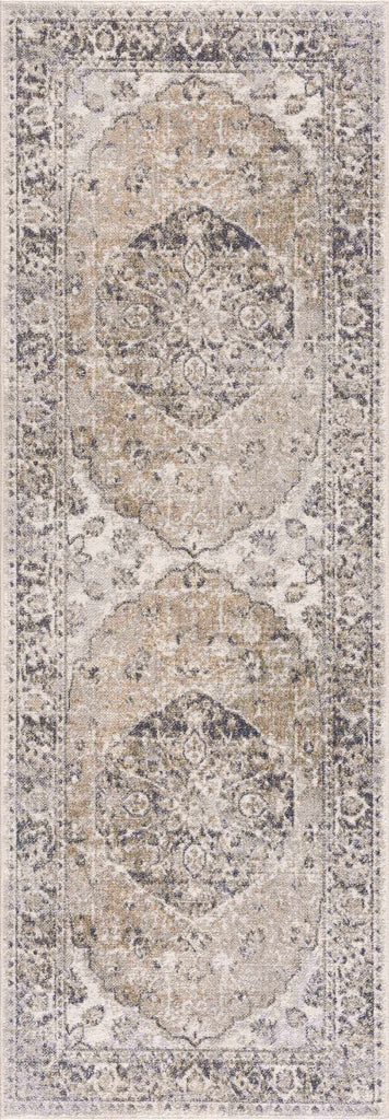 Hauteloom Rudo SLLIRUDOAA1 Light Brown Machine Made Polyester Rug