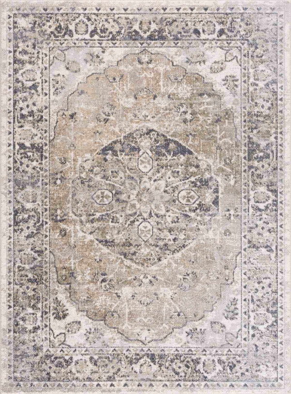 Hauteloom Rudo SLLIRUDOAA1 Light Brown Machine Made Polyester Rug