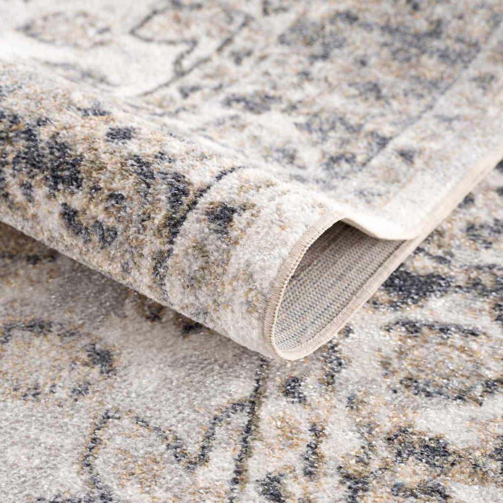 Hauteloom Rudo SLLIRUDOAA1 Light Brown Machine Made Polyester Rug