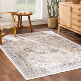 Hauteloom Rudo SLLIRUDOAA1 Light Brown Machine Made Polyester Rug