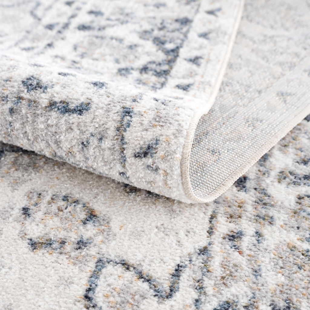 Hauteloom Rudo SLLIRUDOAA2 Light Gray Machine Made Polyester Rug