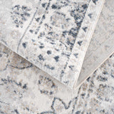 Hauteloom Rudo SLLIRUDOAA2 Light Gray Machine Made Polyester Rug