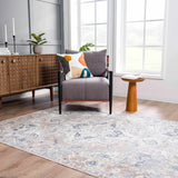 Hauteloom Dobry SLLLDOBRYA1 Off White Machine Made Polyester Rug