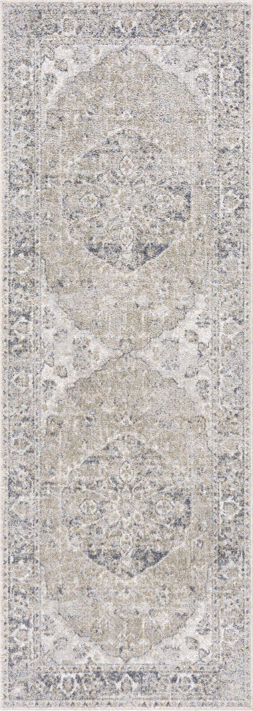 Hauteloom Rudo SLLIRUDOAA3 Gray Machine Made Polyester Rug