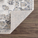Hauteloom Rudo SLLIRUDOAA3 Gray Machine Made Polyester Rug