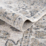 Hauteloom Rudo SLLIRUDOAA3 Gray Machine Made Polyester Rug