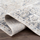 Hauteloom Rudo SLLIRUDOAA3 Gray Machine Made Polyester Rug