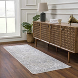 Hauteloom Rudo SLLIRUDOAA3 Gray Machine Made Polyester Rug
