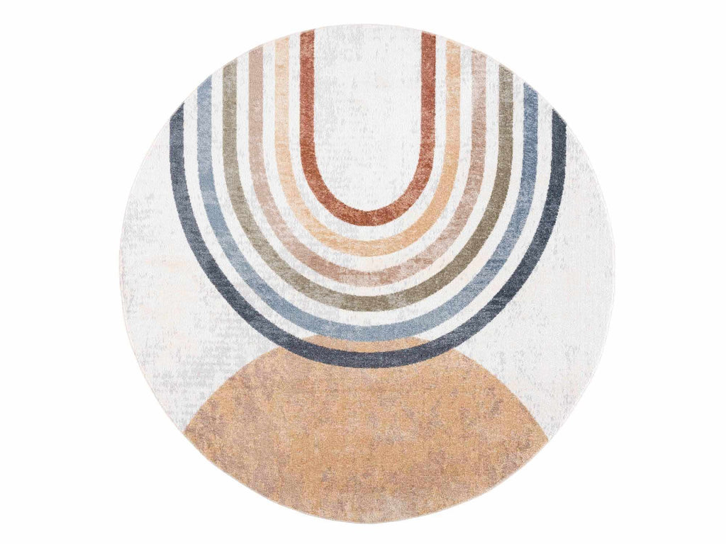 Hauteloom Giza SLLIGIZA890 Navy Machine Made Polyester Rug