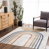 Hauteloom Giza SLLIGIZA890 Navy Machine Made Polyester Rug
