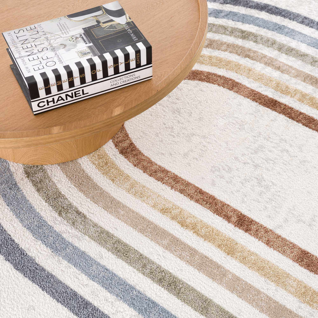 Hauteloom Giza SLLIGIZA890 Navy Machine Made Polyester Rug