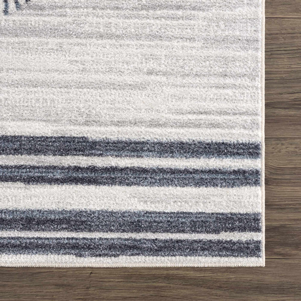 Hauteloom Thad SLLITHAD8A1 Gray Machine Made Polyester Rug