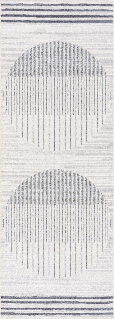 Hauteloom Thad SLLITHAD8A1 Gray Machine Made Polyester Rug