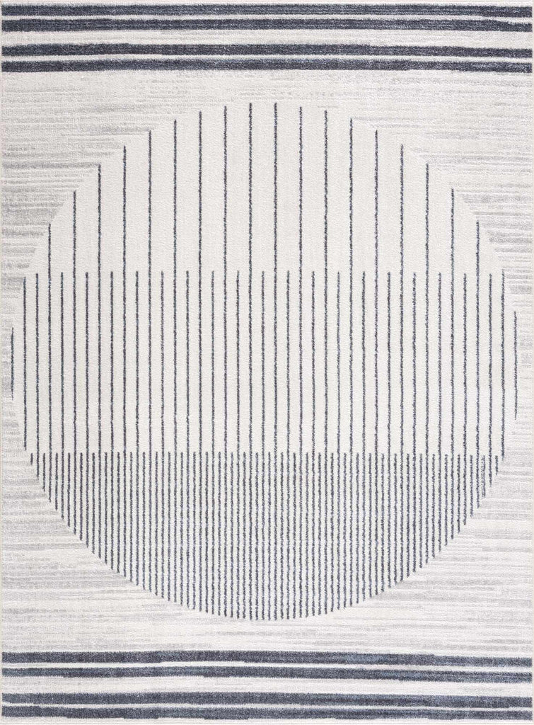 Hauteloom Thad SLLITHAD8A1 Gray Machine Made Polyester Rug
