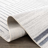 Hauteloom Thad SLLITHAD8A1 Gray Machine Made Polyester Rug
