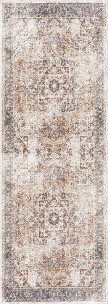 Hauteloom Fang SLLIFANG825 Navy Machine Made Polyester Rug