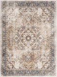 Hauteloom Fang SLLIFANG825 Navy Machine Made Polyester Rug