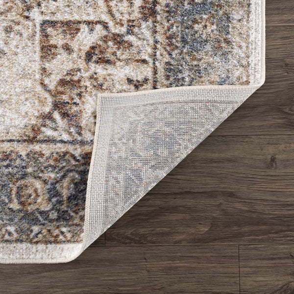 Hauteloom Fang SLLIFANG825 Navy Machine Made Polyester Rug