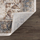 Hauteloom Fang SLLIFANG825 Navy Machine Made Polyester Rug
