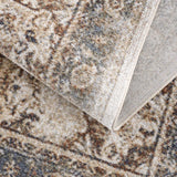 Hauteloom Fang SLLIFANG825 Navy Machine Made Polyester Rug