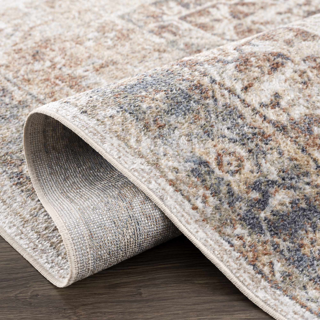 Hauteloom Fang SLLIFANG825 Navy Machine Made Polyester Rug