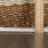 Hauteloom Fang SLLIFANG825 Navy Machine Made Polyester Rug