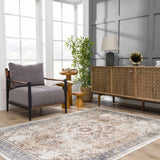 Hauteloom Fang SLLIFANG825 Navy Machine Made Polyester Rug